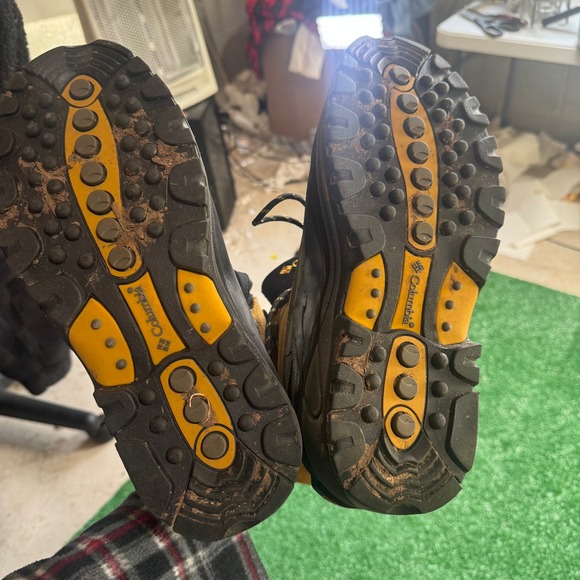 Columbia Titanium Mens Waterproof Leather Hiking Winter Boots - Picture 8 of 10